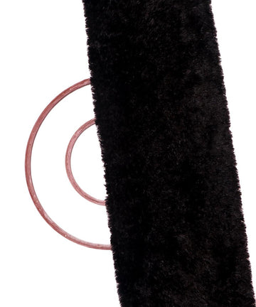 golden plain minky fabric